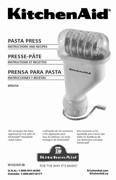 KitchenAid Pasta Maker W10236413B-page_pdf